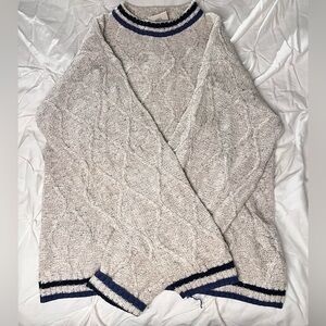 White sweater